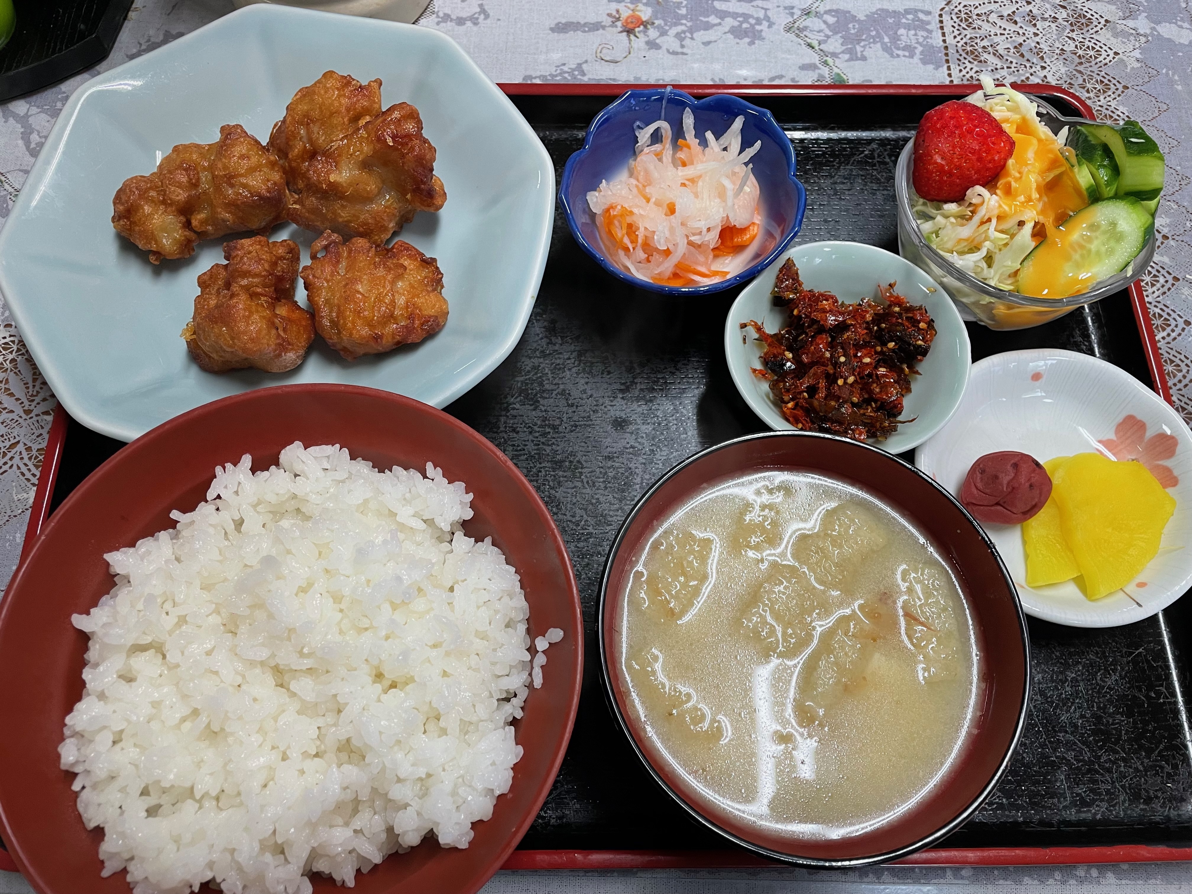 最終日朝飯